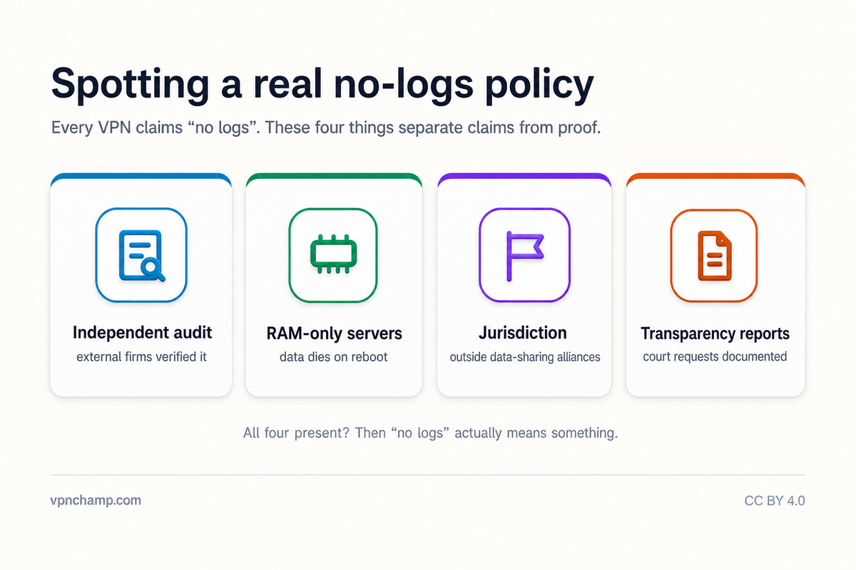 Understanding No-Logs Policies – Infographic